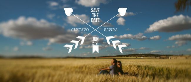 Save the date film in Madrid