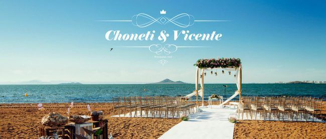 Wedding in the Spain beach